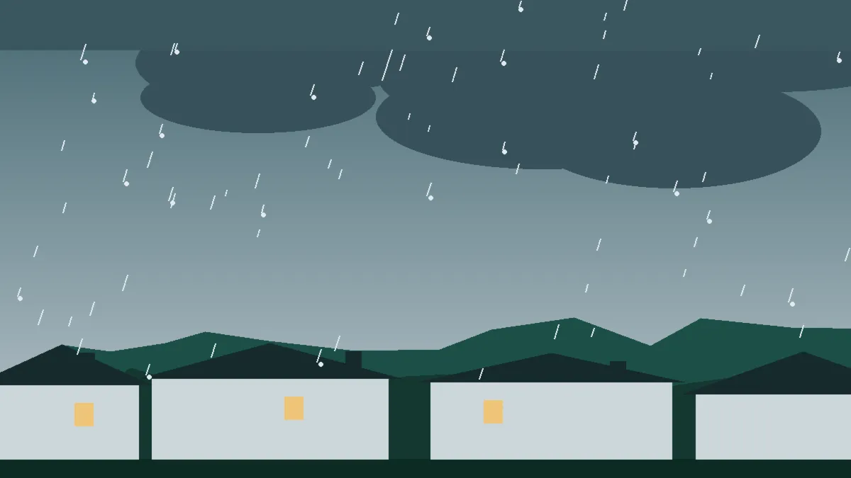 Hail Damage Roof Repair & Replacement Boulder County, CO — hail sky over Boulder County rooftops, Colorado