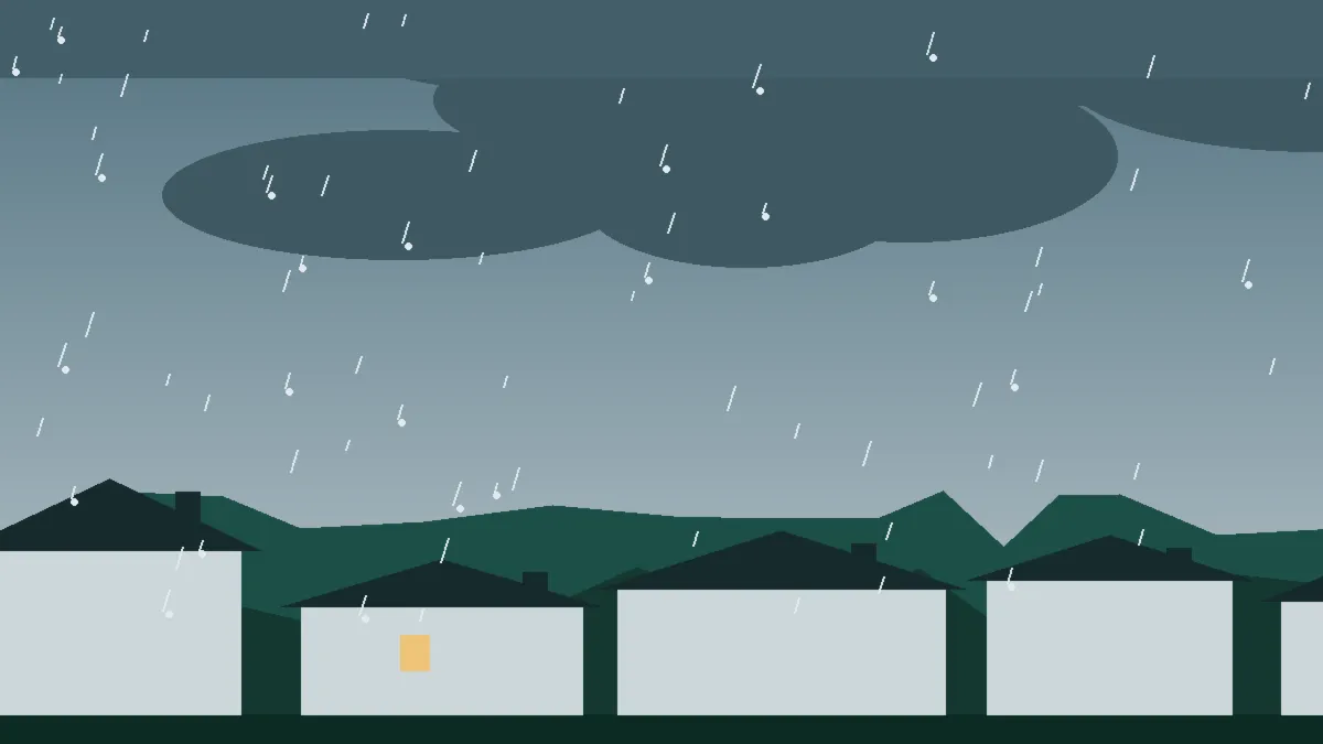 Hail Damage Roof Repair & Replacement Kiowa County, CO — hail sky over Kiowa County rooftops, Colorado