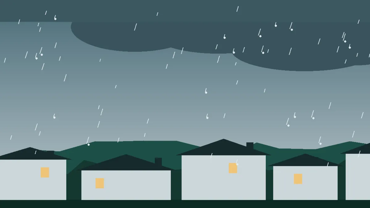 Hail Damage Roof Repair & Replacement Park County, CO — hail sky over Park County rooftops, Colorado