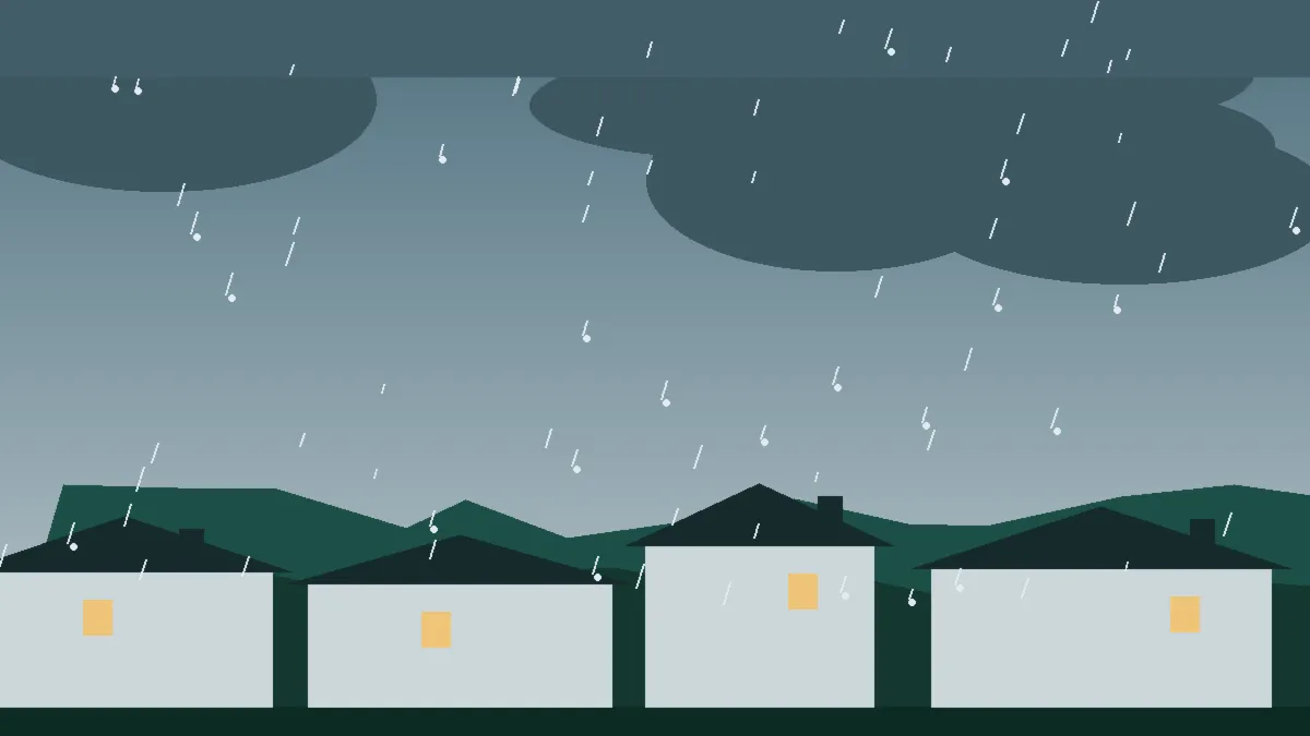 Hail Damage Roof Repair & Replacement Pitkin County, CO — hail sky over Pitkin County rooftops, Colorado