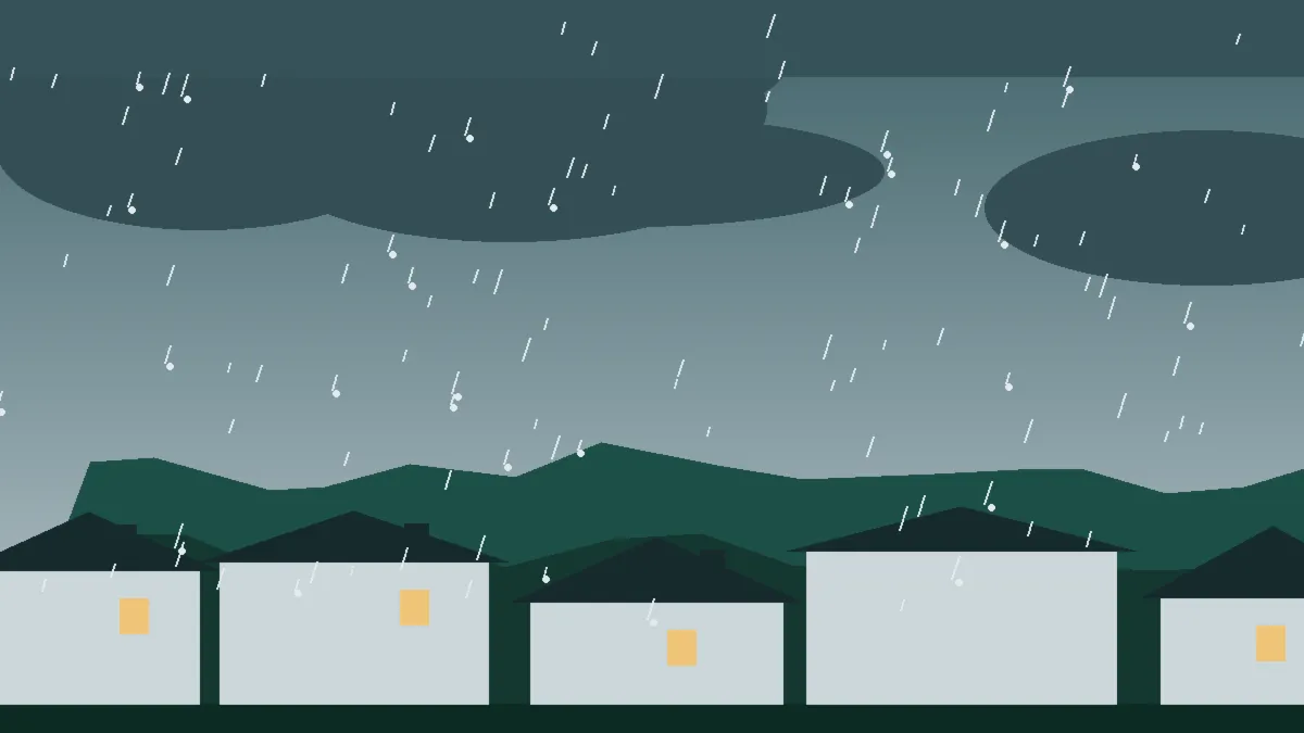 Storm Damage Roof Repair — a roofing crew repairing a storm-damaged roof slope